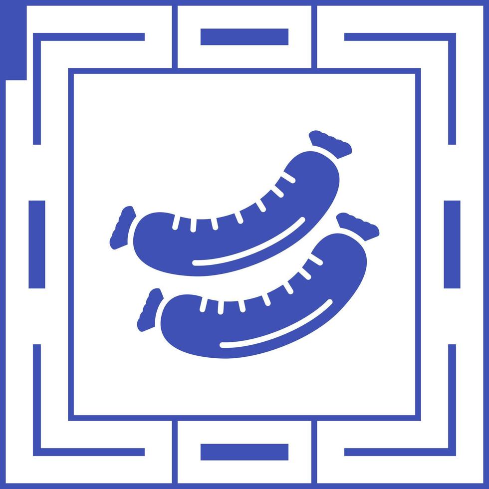 Sausage Vector Icon