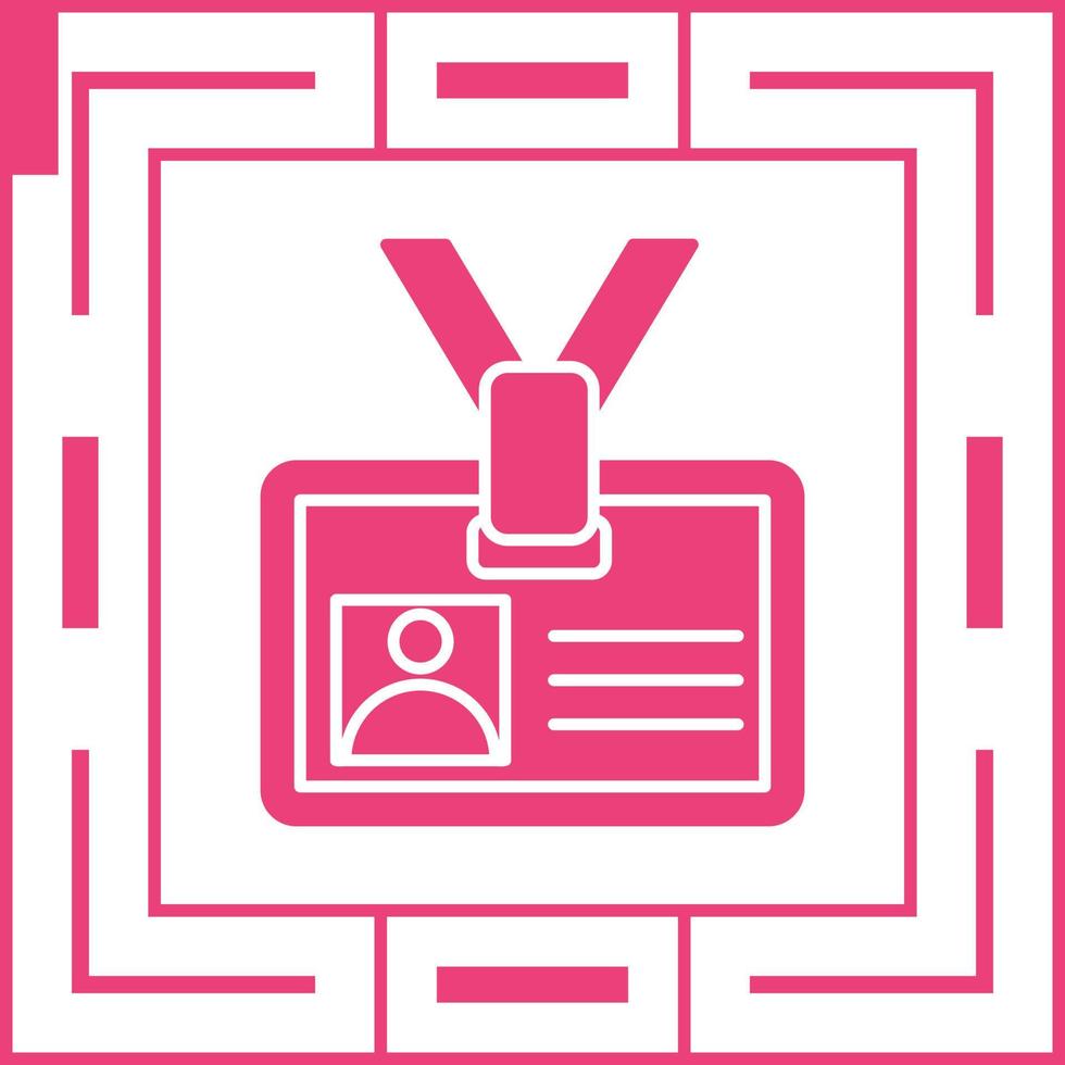 Id Card Vector Icon