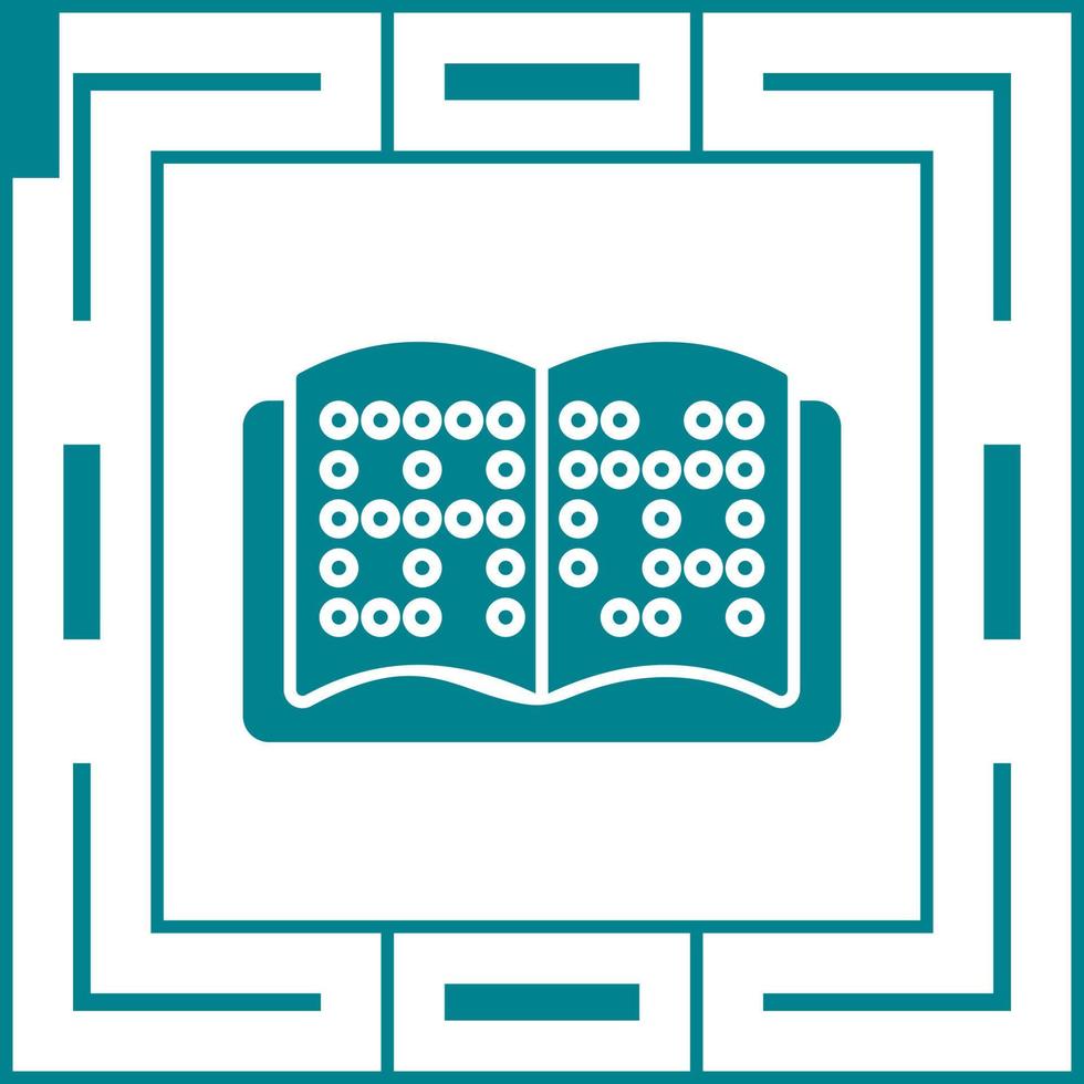 Braille Vector Icon