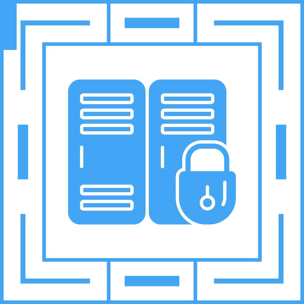 Locker Vector Icon