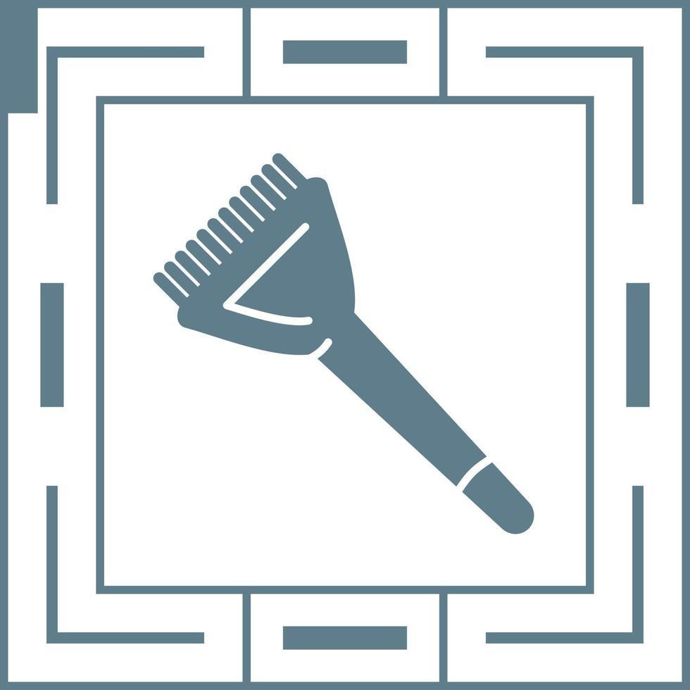 Hair Dye Brush Vector Icon