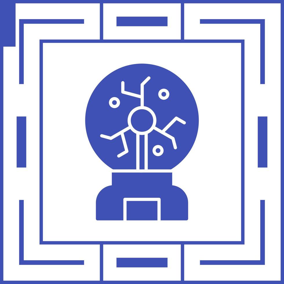 Plasma Ball Vector Icon