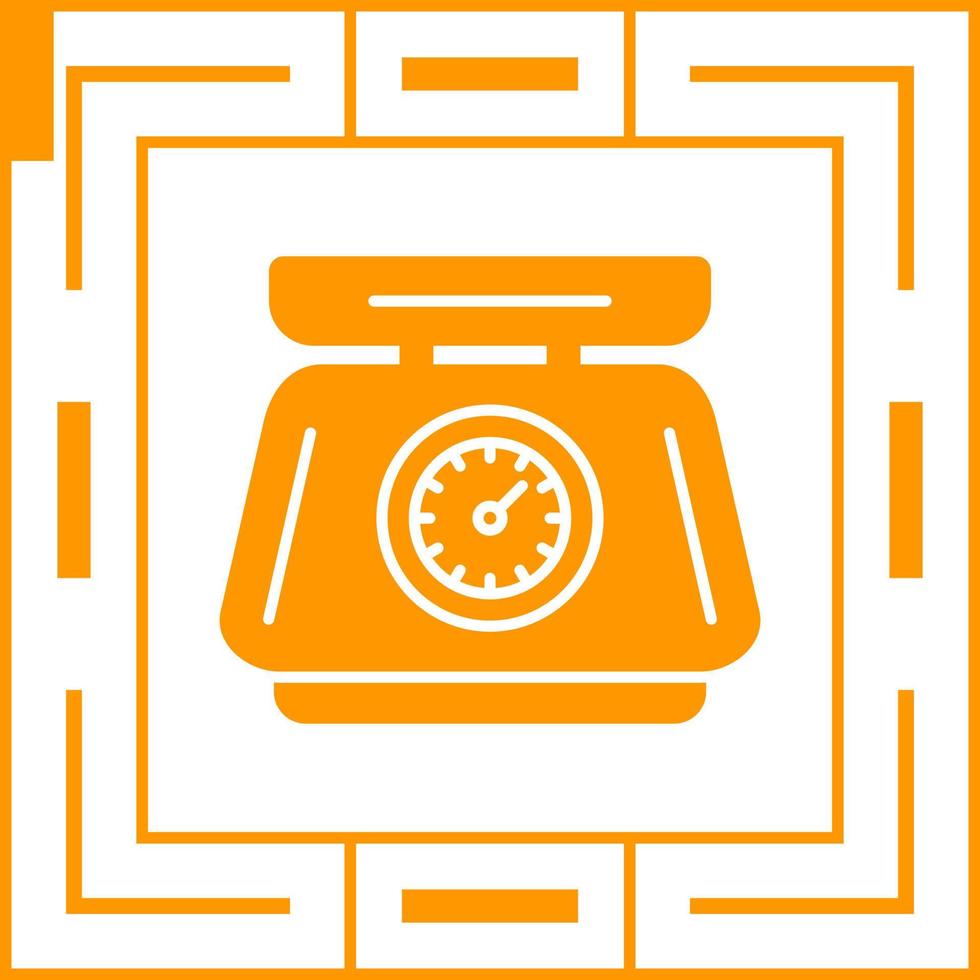 Weight Scale Vector Icon