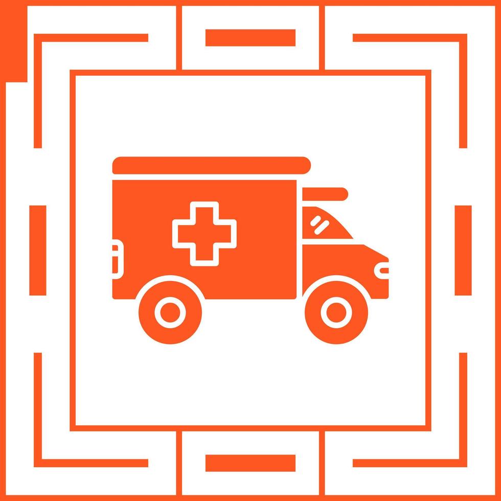 Ambulance Vector Icon