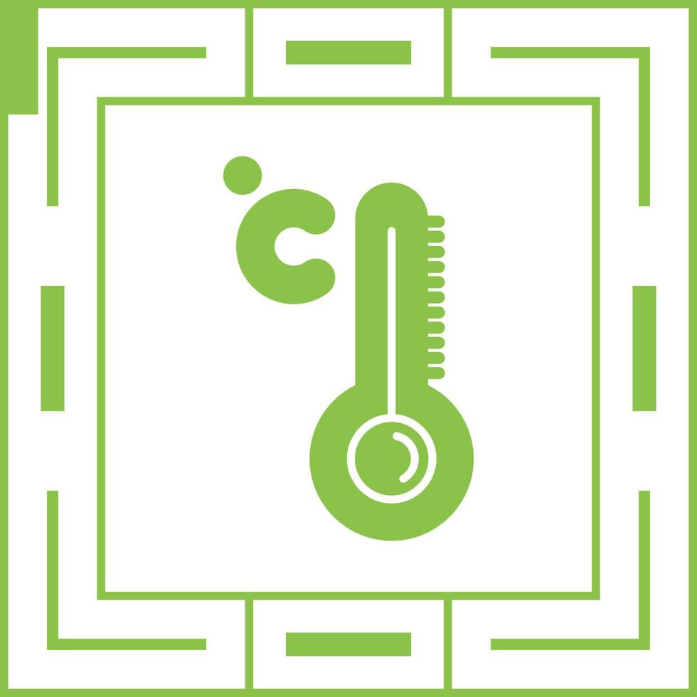 High Temperature Vector Icon