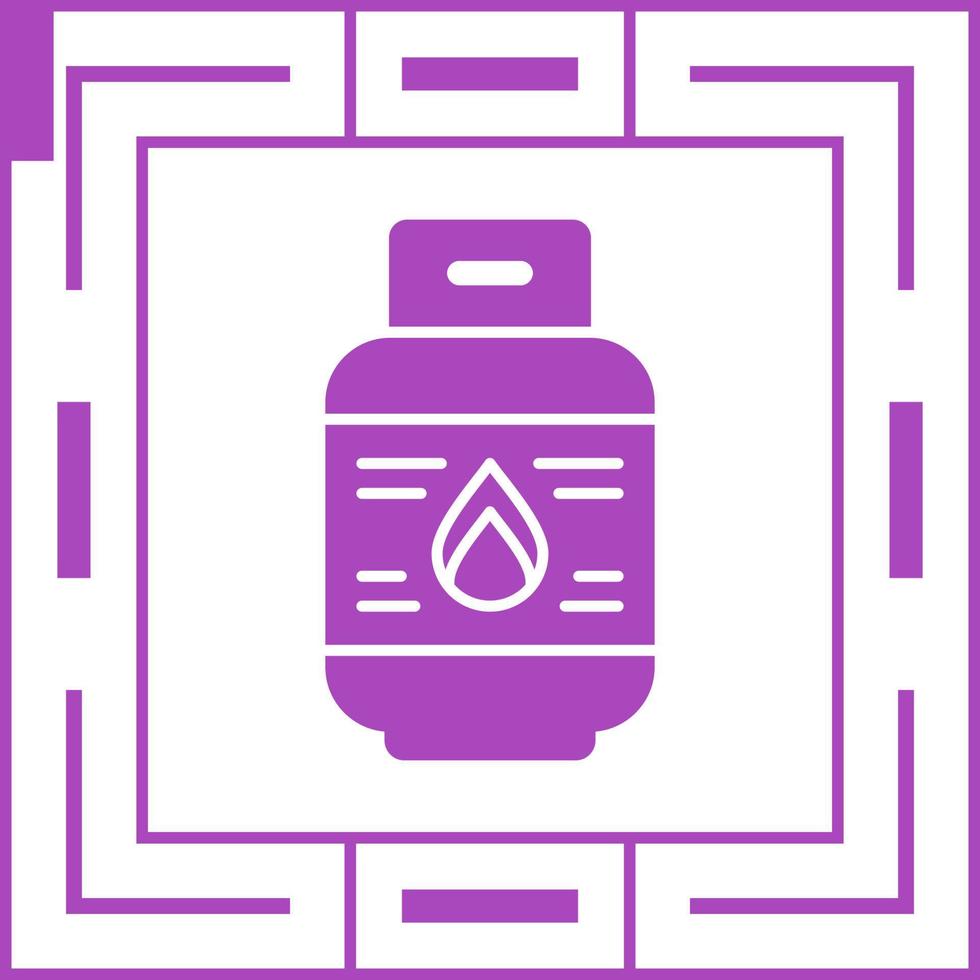 Gas Bottle Vector Icon
