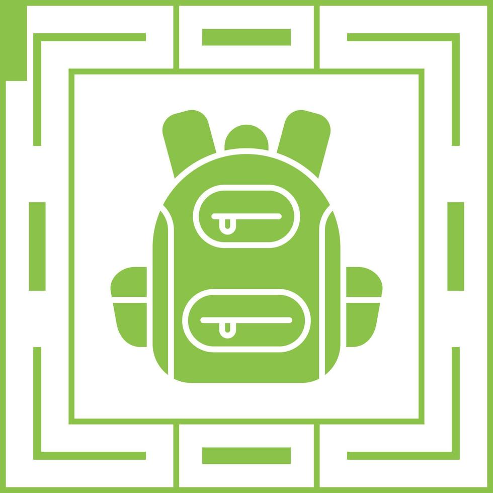 Backpack Vector Icon