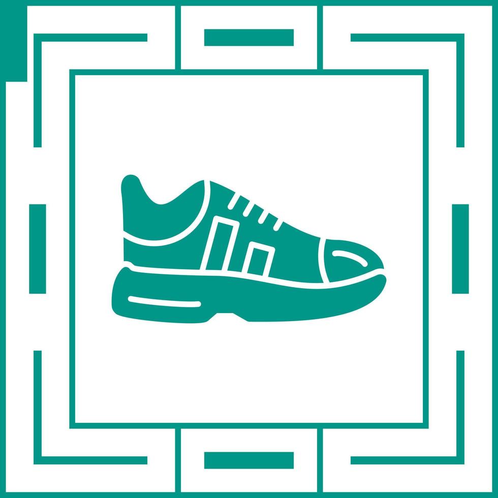 icono de vector de zapatillas