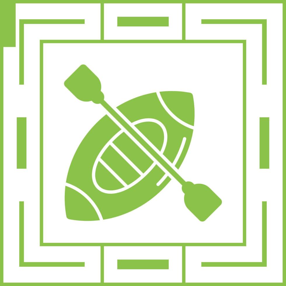 Kayak Vector Icon