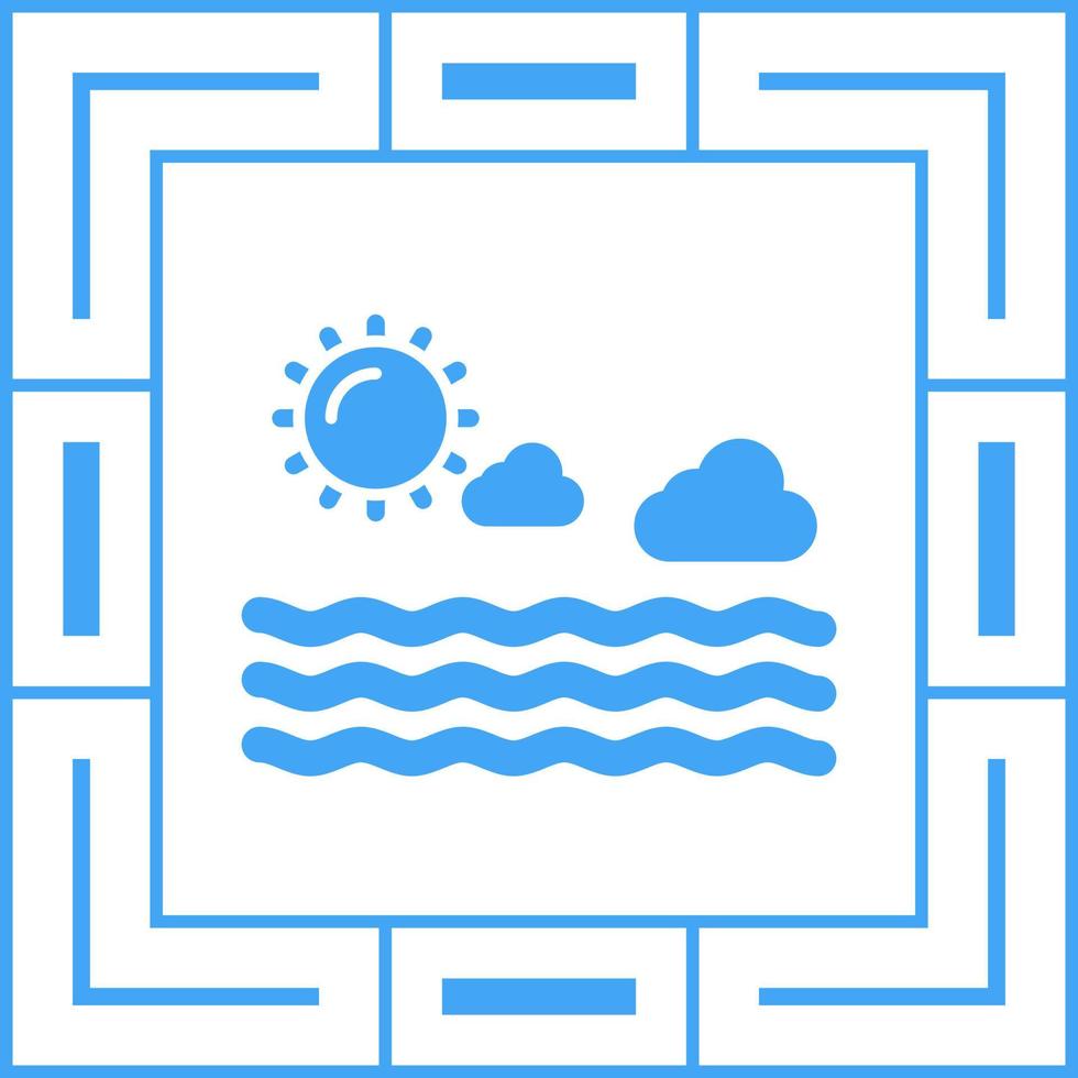 Sea Vector Icon