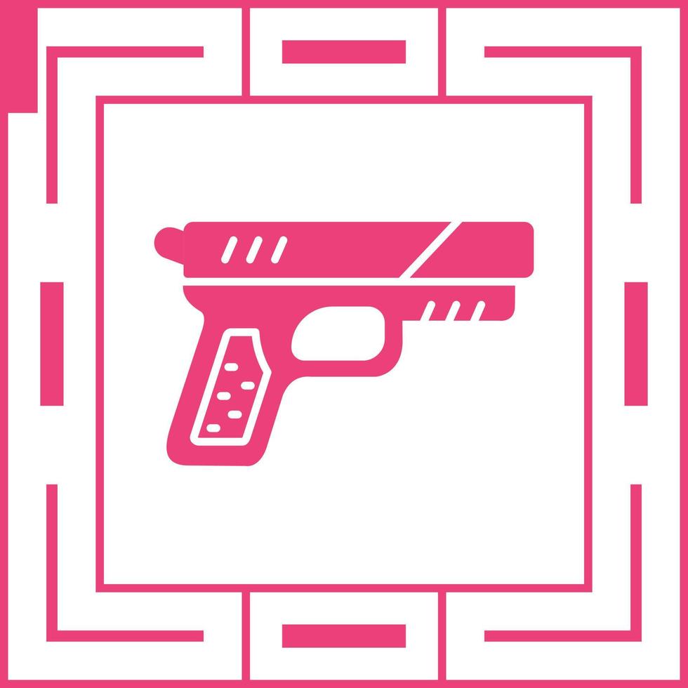 Pistol Vector Icon