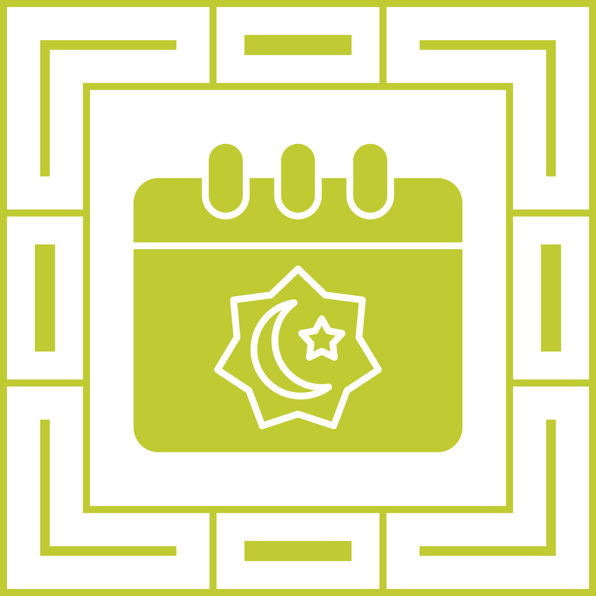 Islamic Calendar Vector Icon 23087060 Vector Art at Vecteezy