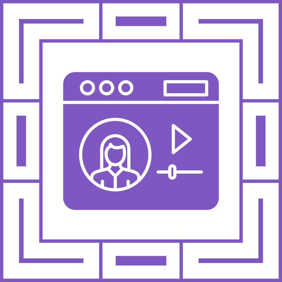 Video Tutorial Vector Icon