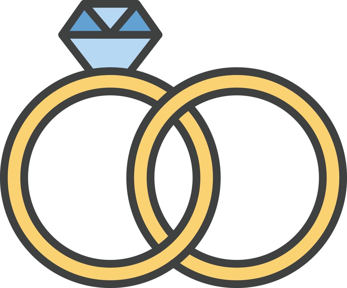 wedding-rings Illustration Vector