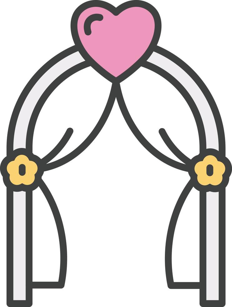 wedding-arch Illustration Vector