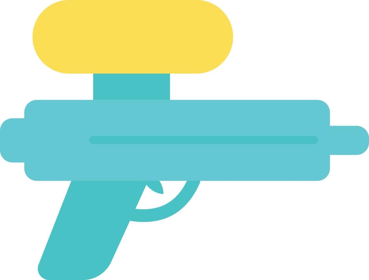 pistola de agua ilustración vector