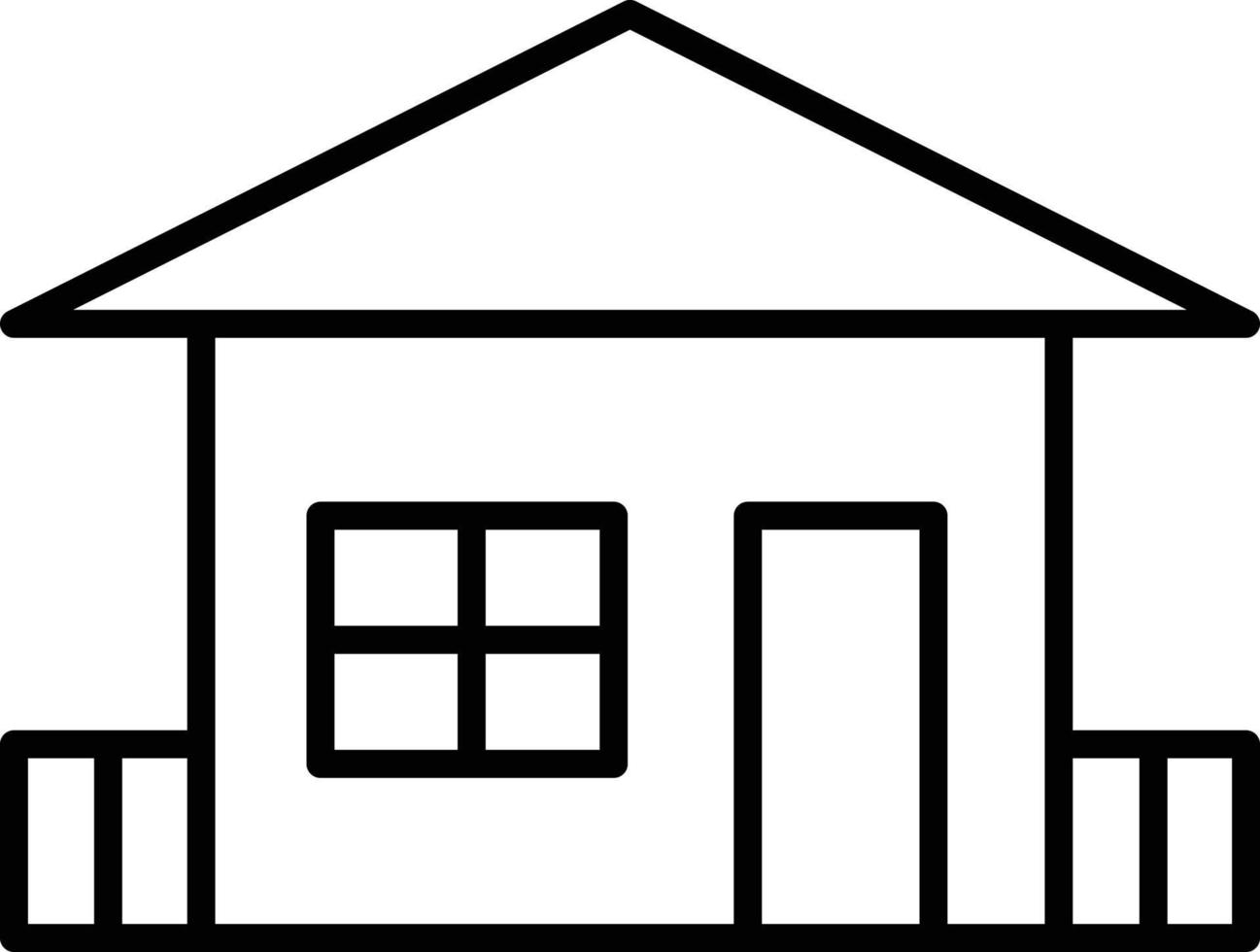 bungalow Illustration Vector