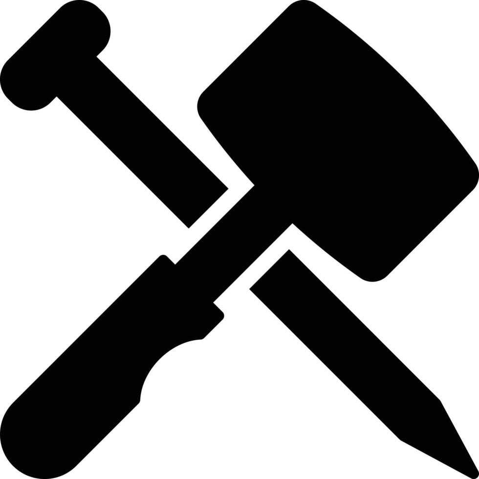hammer-and-nail Illustration Vector