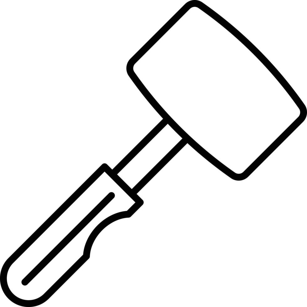mallet Illustration Vector