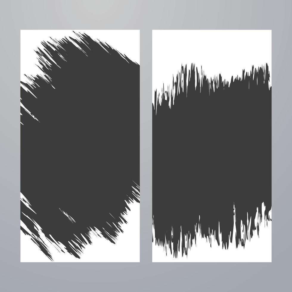Abstract black and white banner template. 23089242 Vector Art at Vecteezy