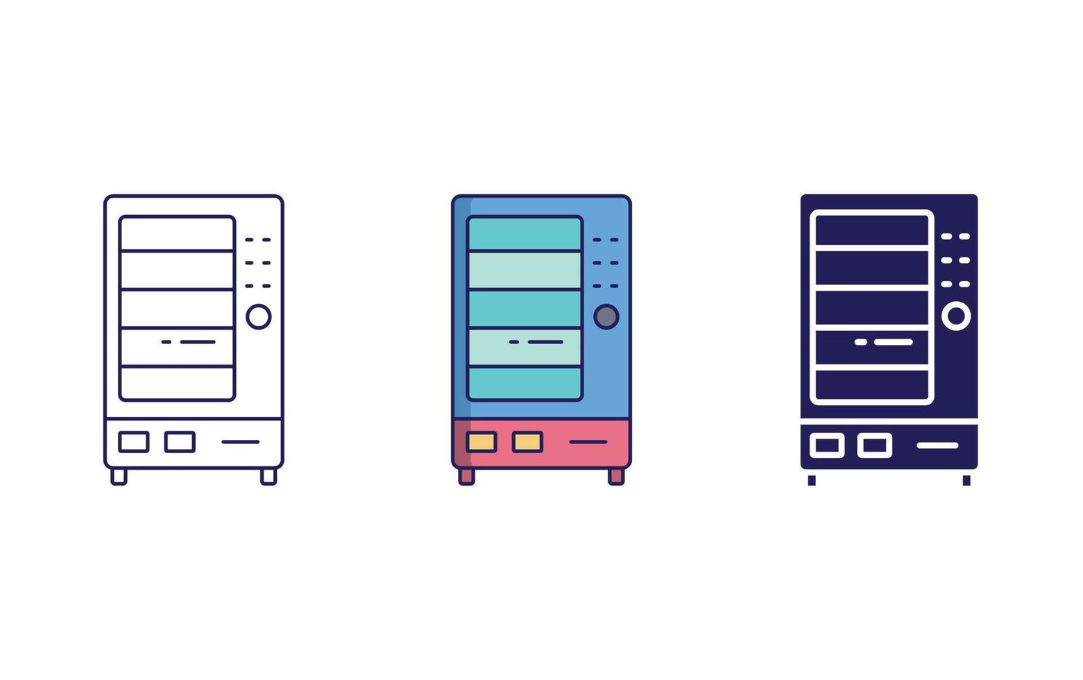 Vending Machine vector icon