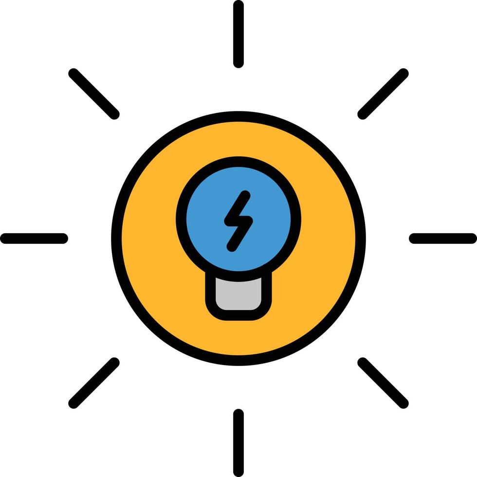 bulb-solar-energy Illustration Vector