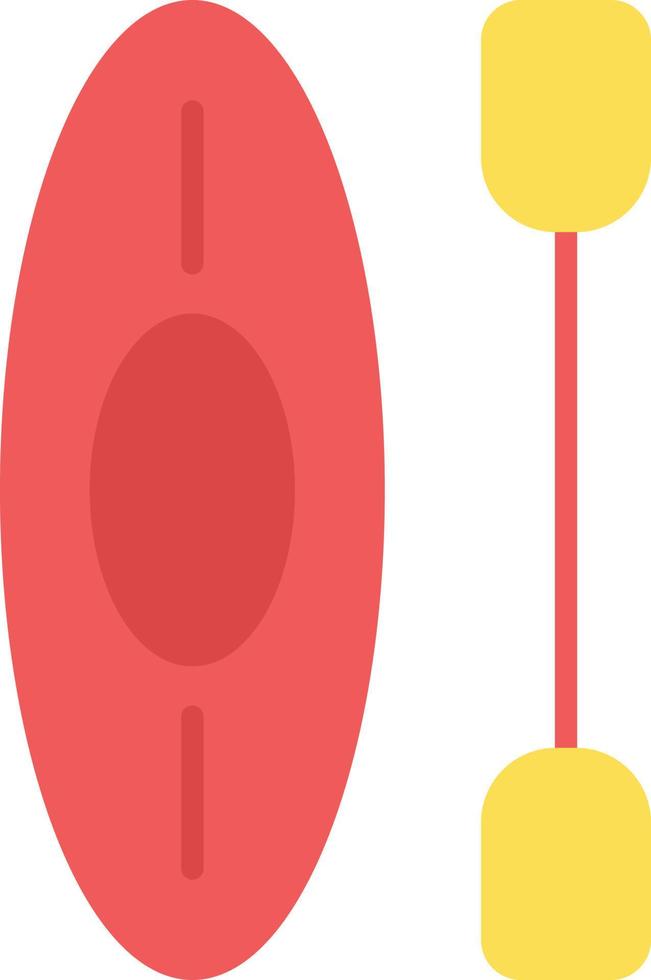 canoe Illustration Vector