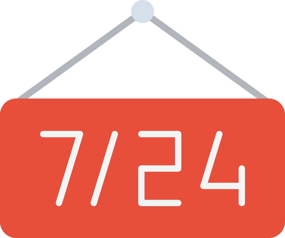 24-hours Illustration Vector