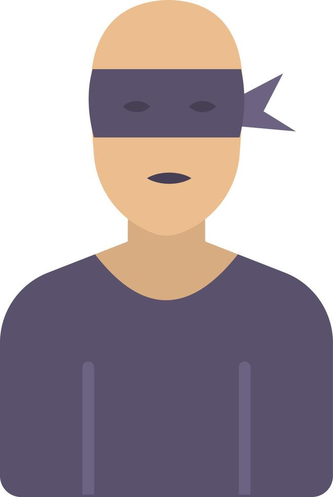 robber Illustration Vector