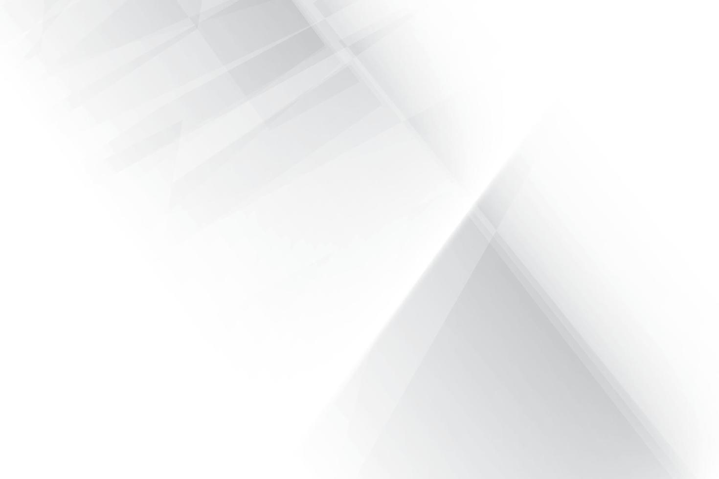 Abstract  white and gray color, modern design background with geometric triangle shape. Vector illustration.