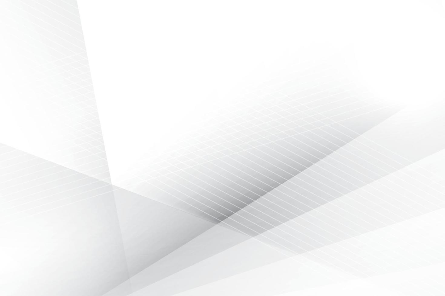 Abstract  white and gray color, modern design background with geometric triangle shape. Vector illustration.