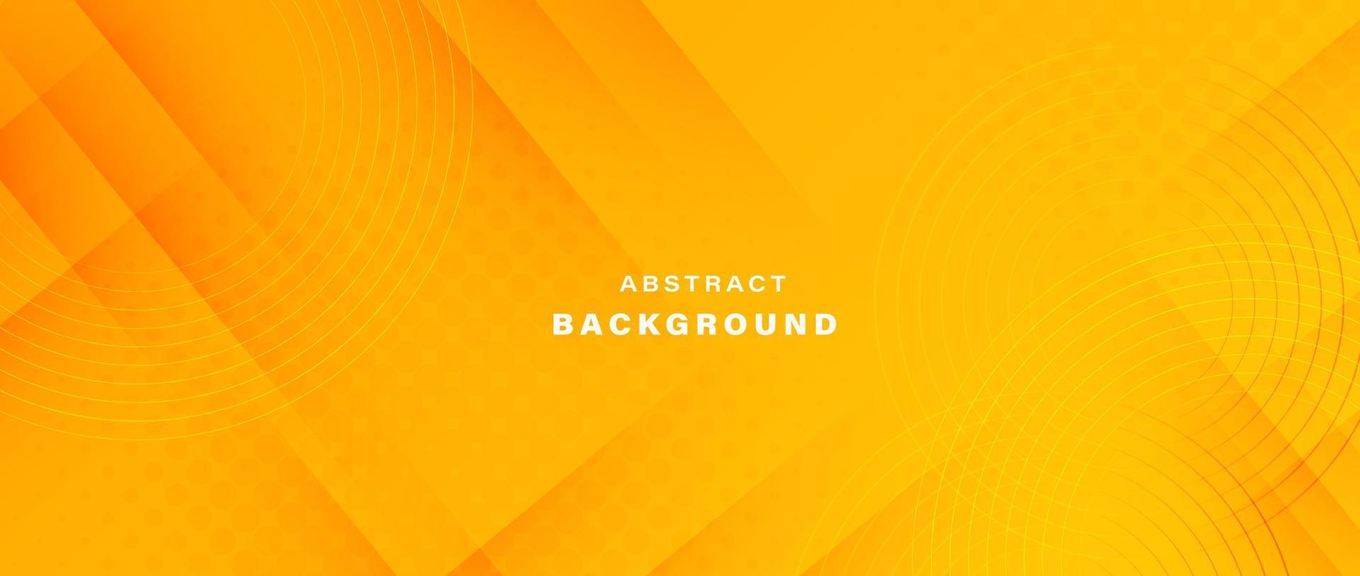 Yellow gradient abstact background with dynamic stripe lines vector