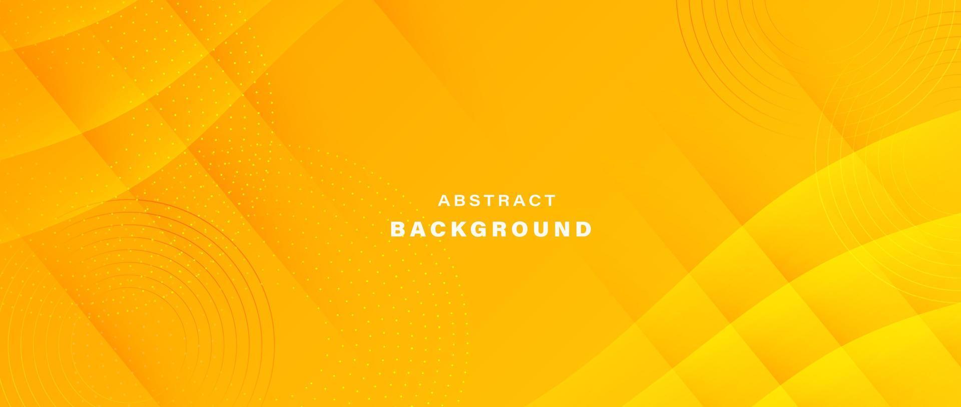 Yellow gradient abstact background with dynamic stripe lines vector