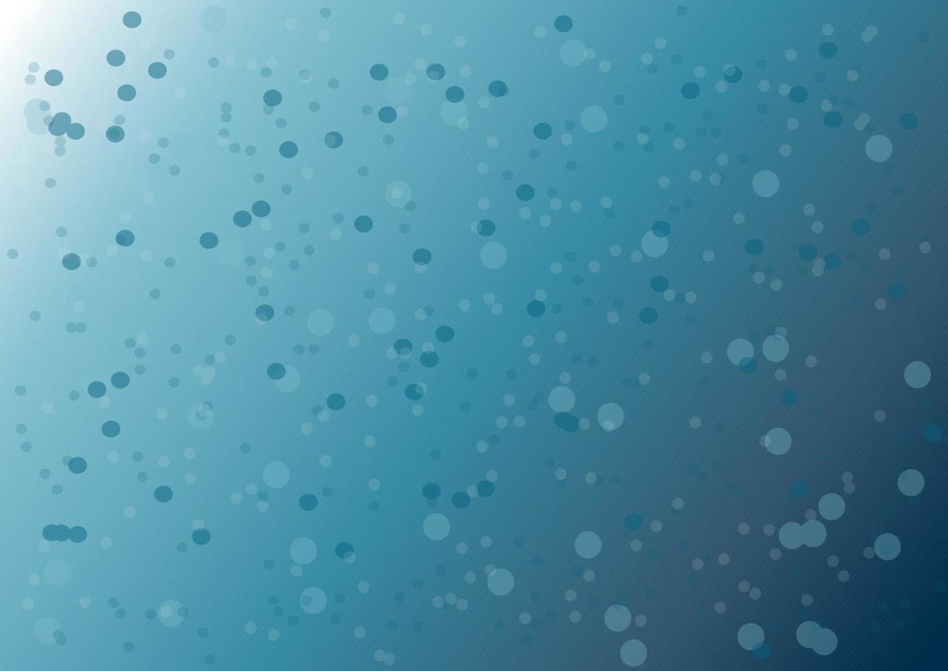 Abstract blue background, gradient background with circles, marine background, beautiful wallpaper vector