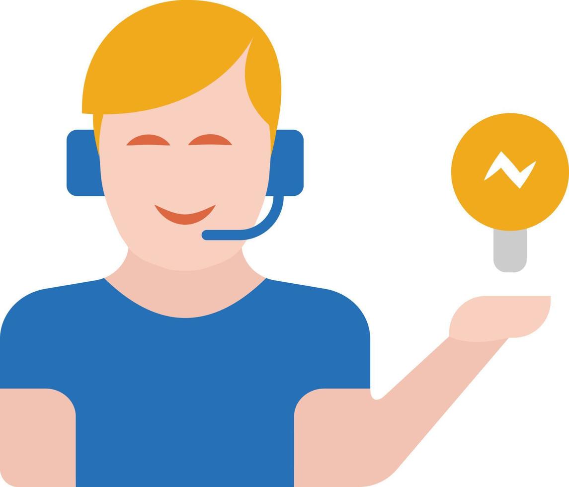 Customer Support  Illustration Vector