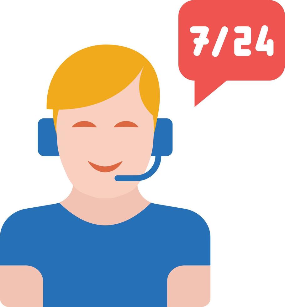 Customer Support  Illustration Vector