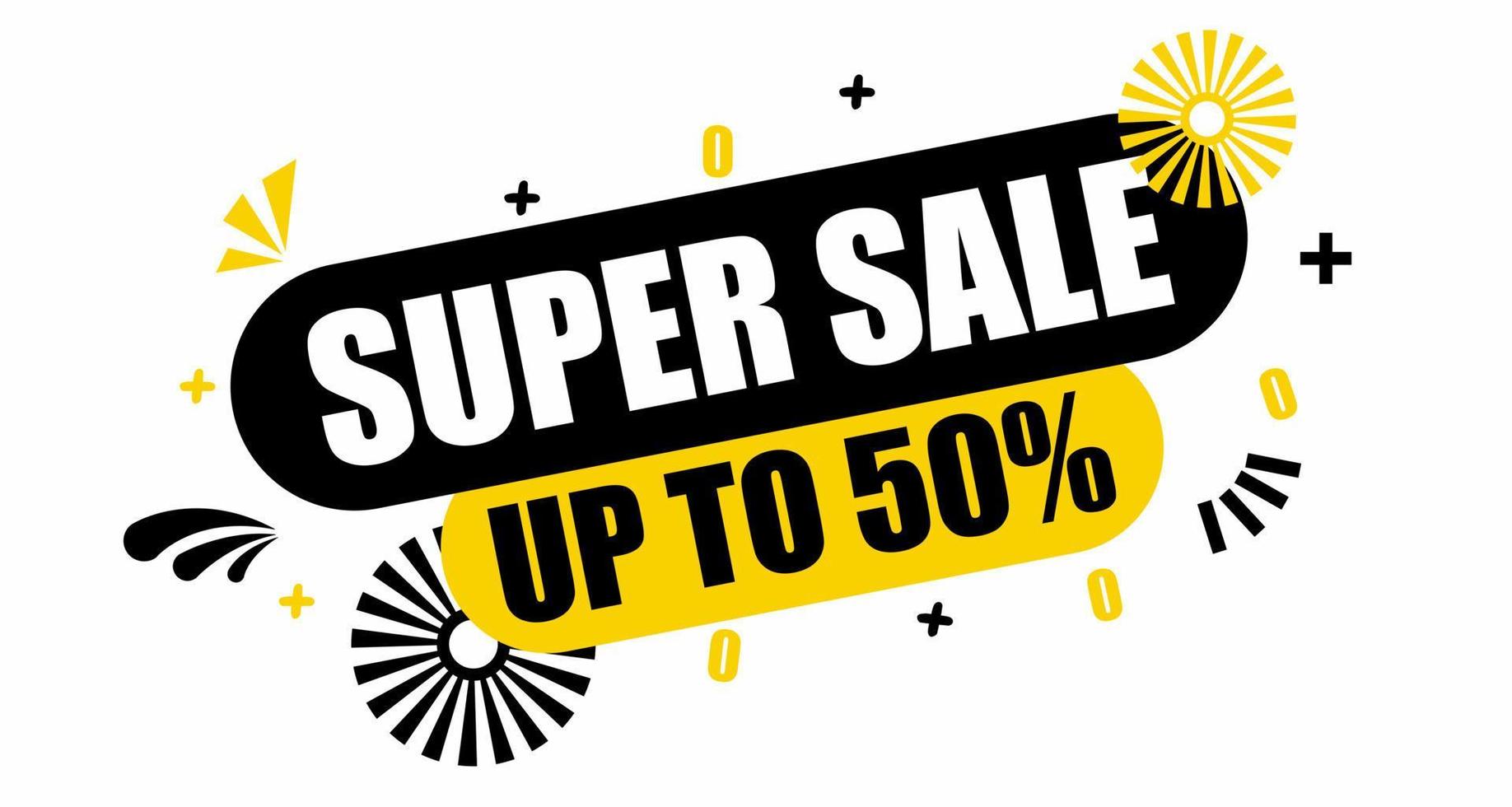 Super sale up to. Super sale speech bubble. Banner for marketing and advertising business. Vector illustration.