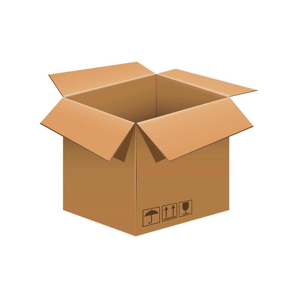 vector cardboard box-04