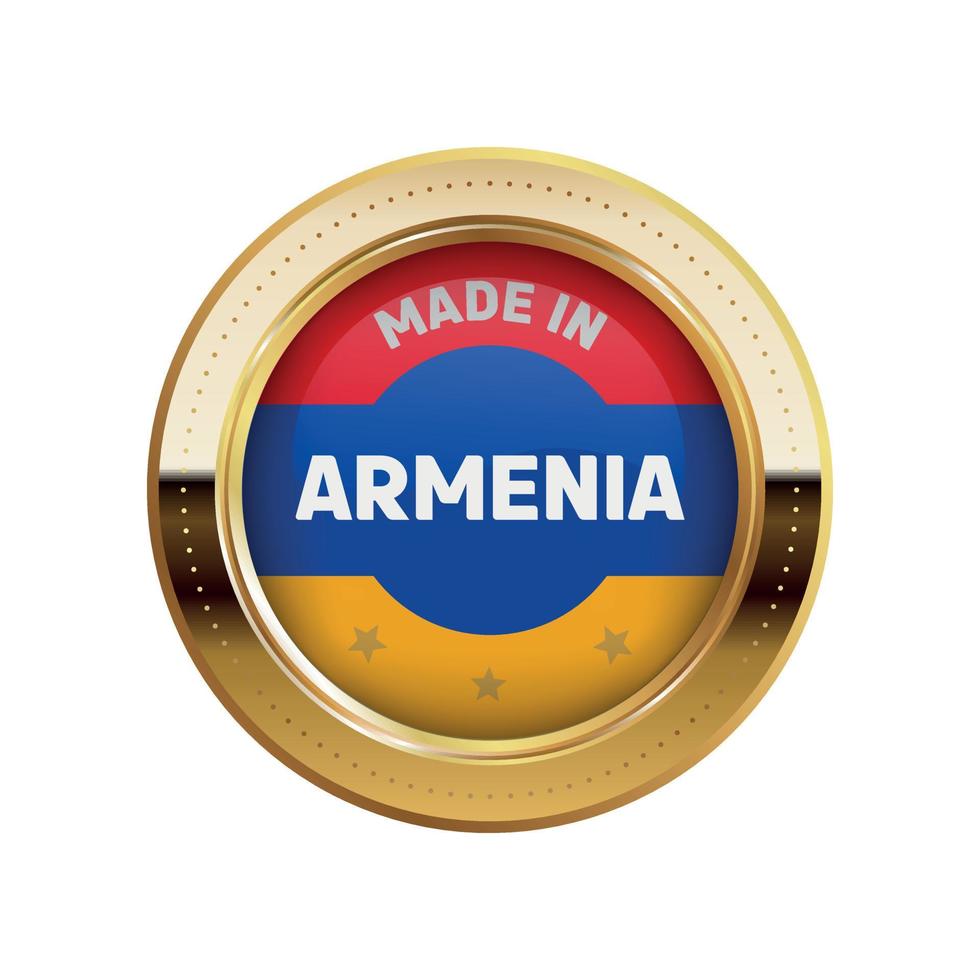 made in Armenia vector