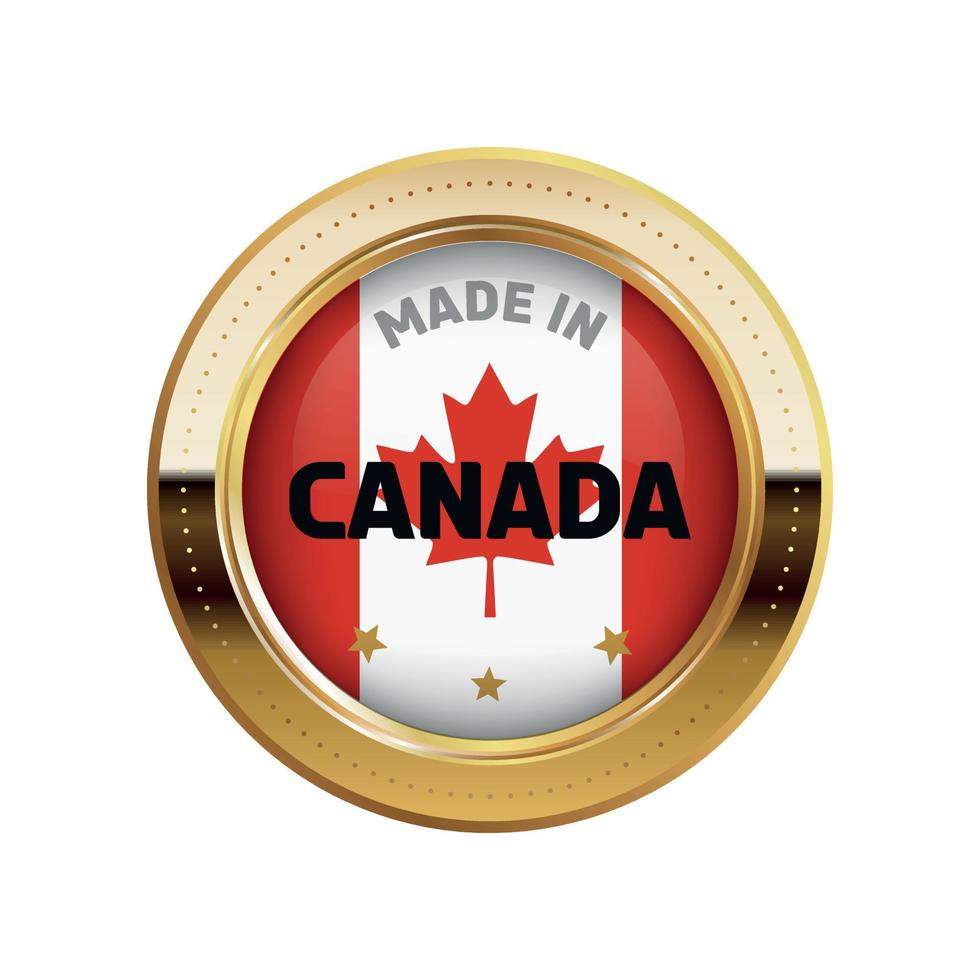 made in Canada vector