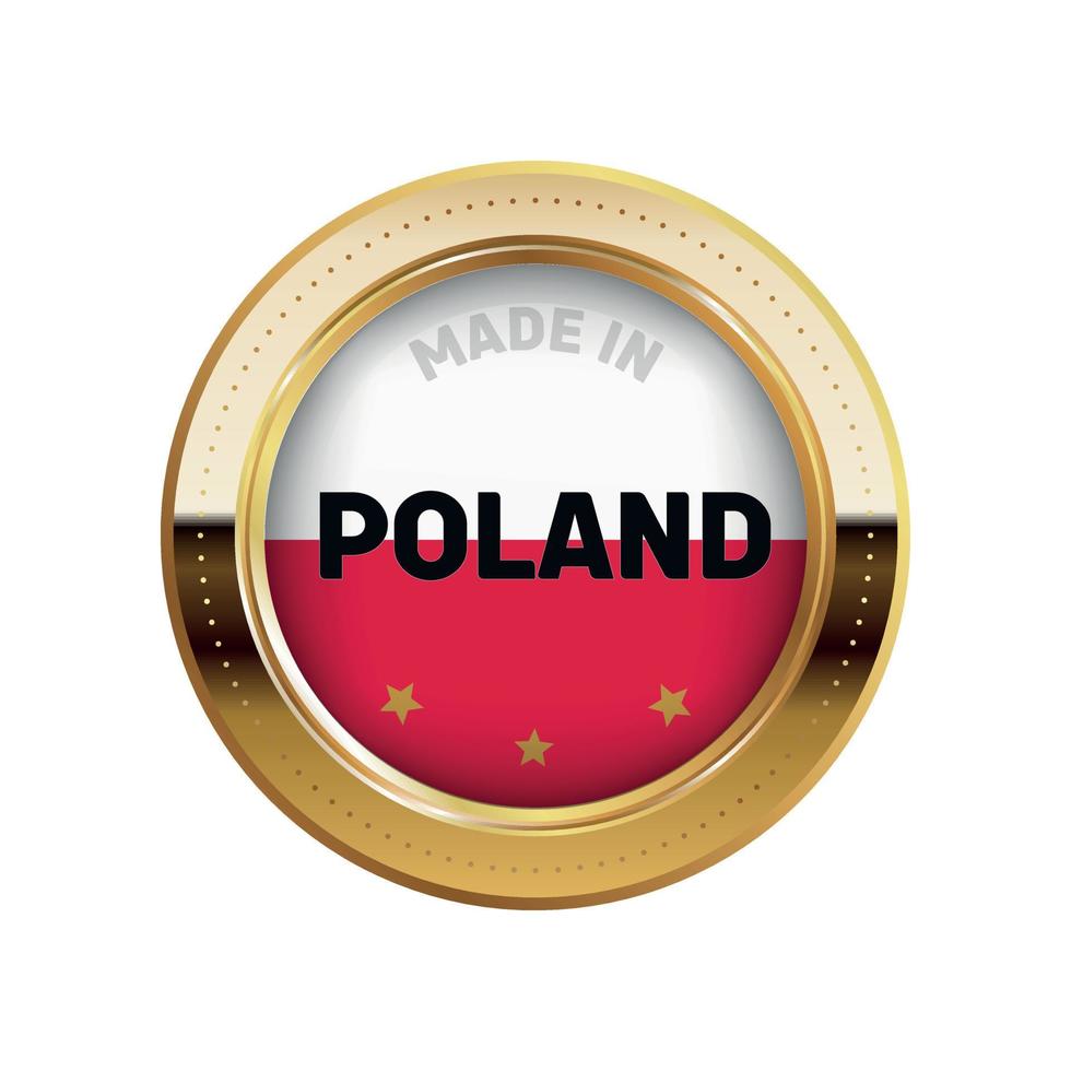 made in Poland vector