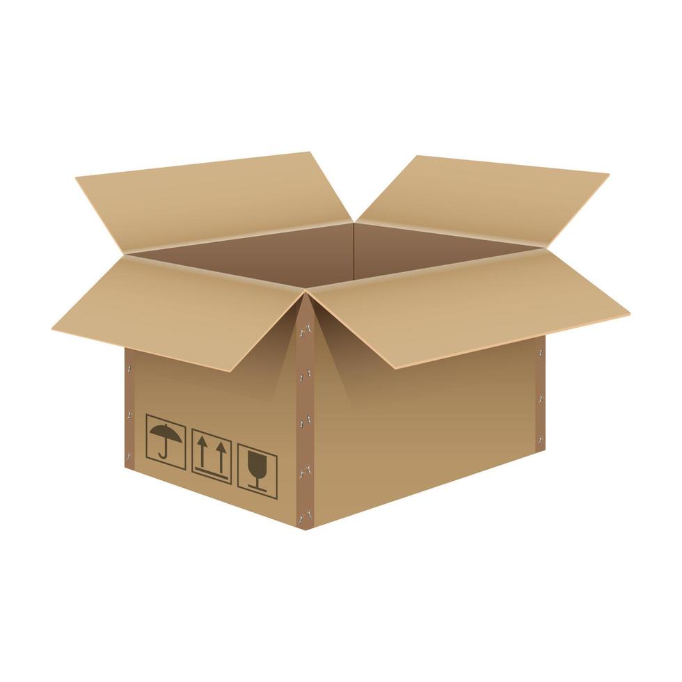 vector cardboard box-10