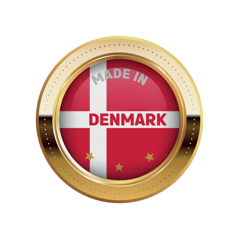 made in Denmark 23092714 Vector Art at Vecteezy