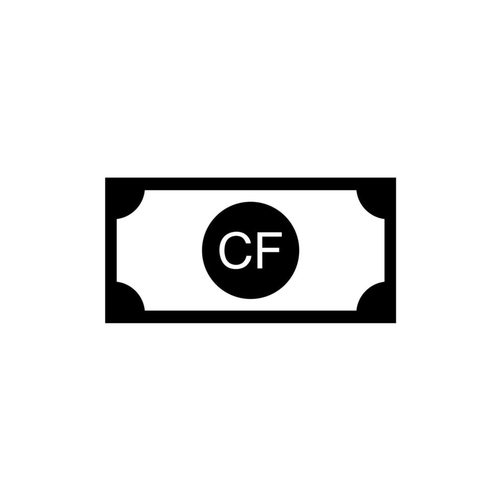 Comoros Currency Symbol, Comorian Franc Icon, KMF Sign. Vector Illustration
