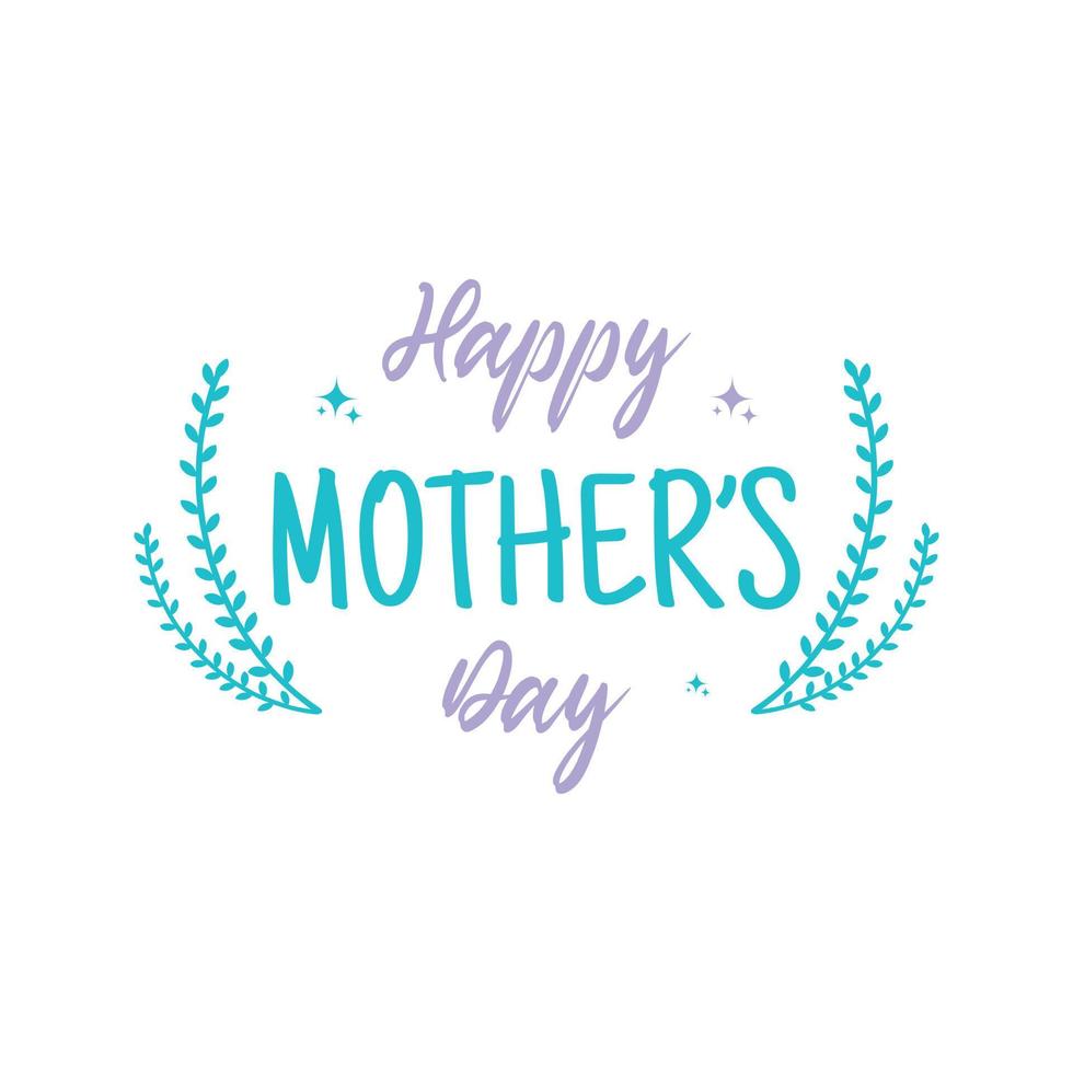 Happy Mother's Day hand drawing illustration vector