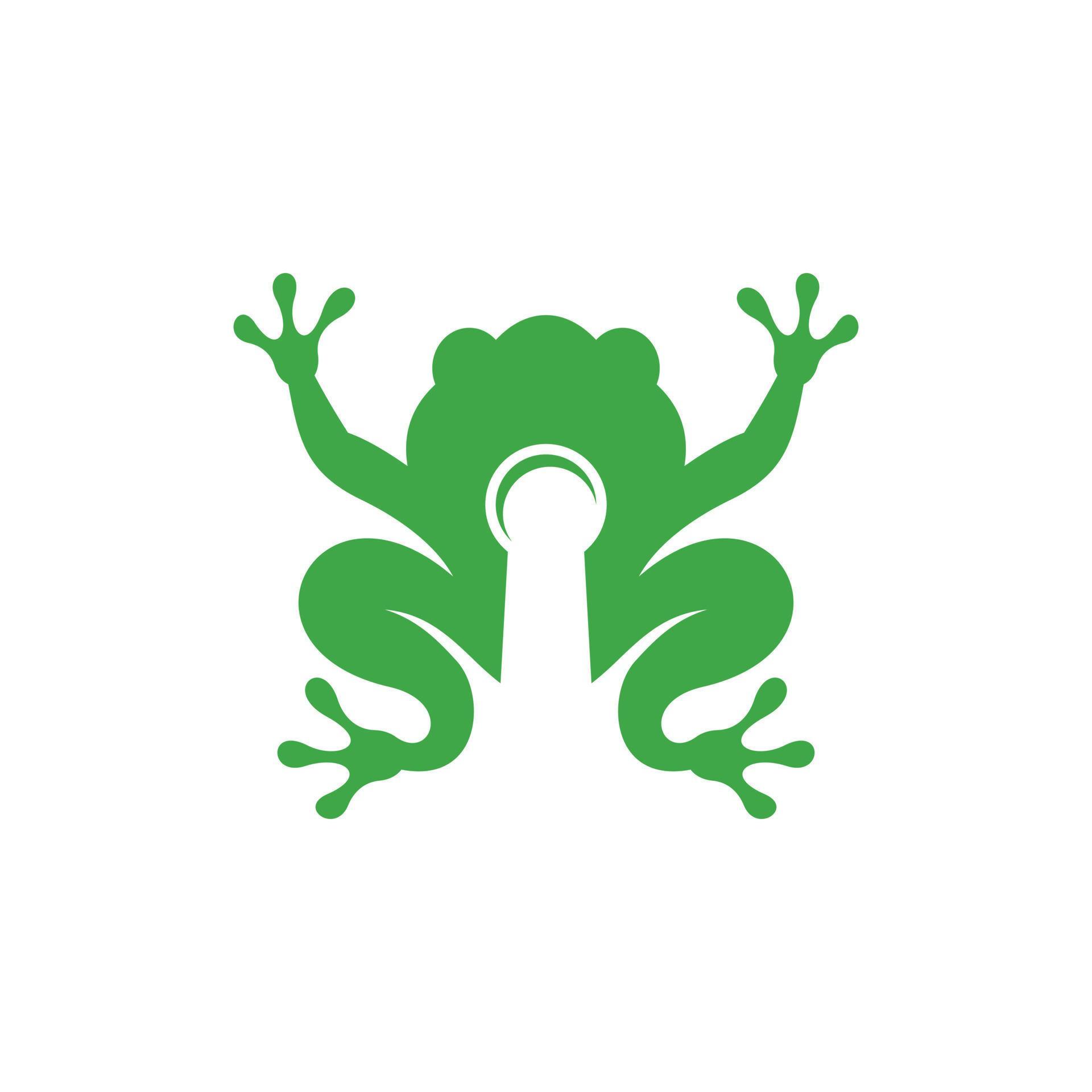 Animal frog keyhole lock modern logo 23093247 Vector Art at Vecteezy