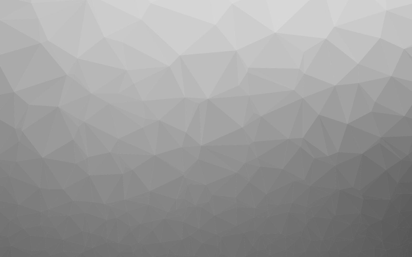 Light Silver, Gray vector low poly cover.