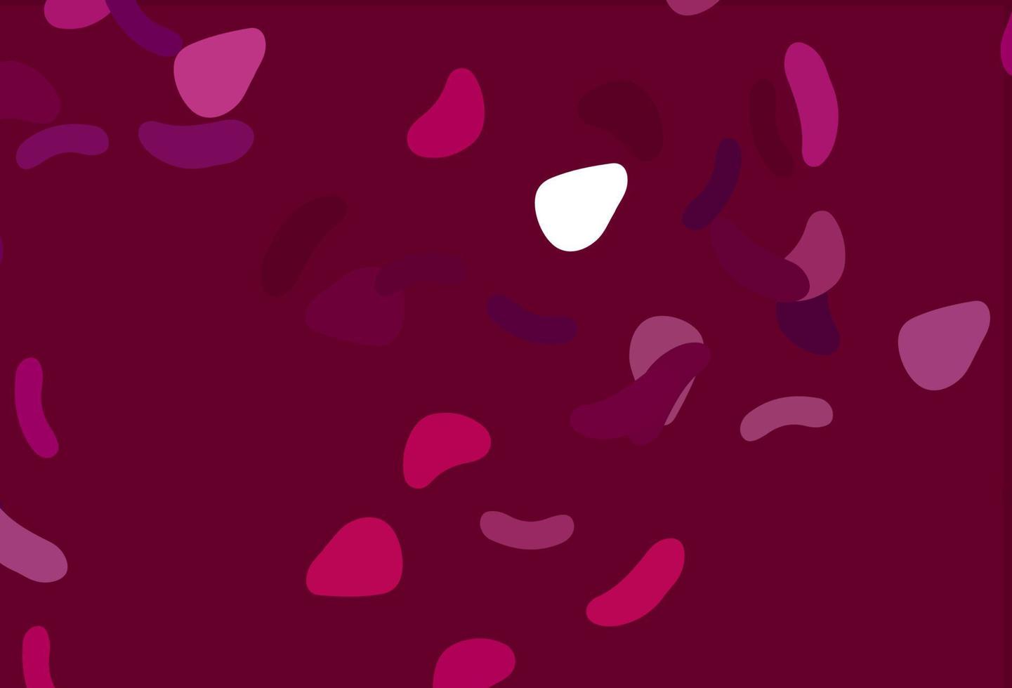 Light Purple vector background with abstract forms.