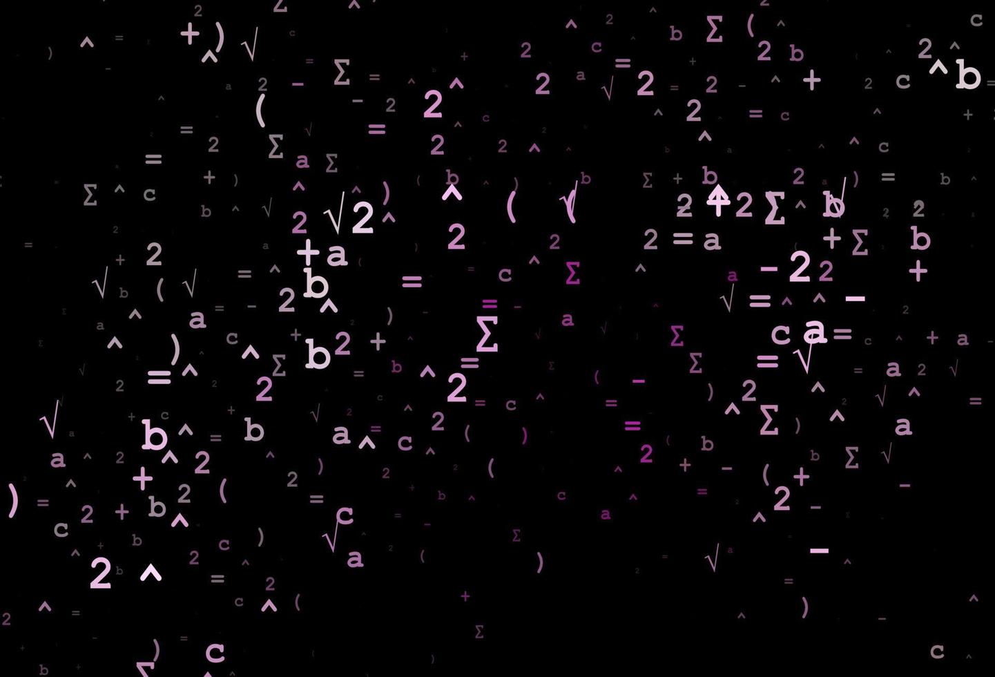 oscuro púrpura vector antecedentes con dígito simbolos