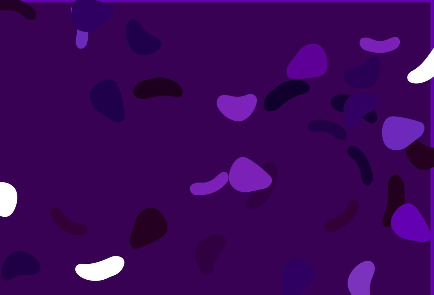 Light Purple vector background with abstract forms.